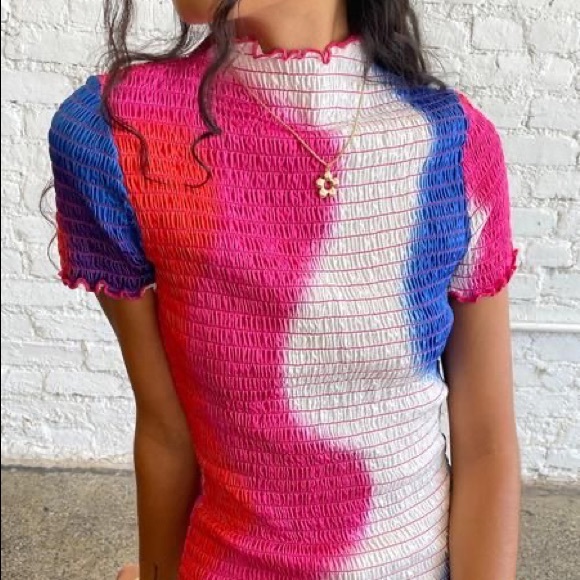 ✖️SOLD✖️NWOT Tyler McGillivary Lea Dress in Atomic print - XS - Picture 2 of 5